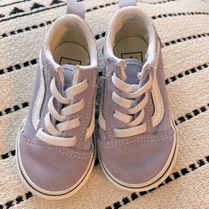 Toddler Vans Lilac Size 6